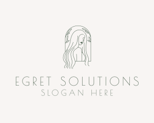 Natural Hair Salon logo design