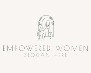 Natural Hair Salon logo design