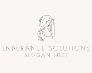 Natural Hair Salon logo design