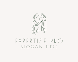 Natural Hair Salon logo design