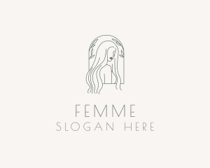 Natural Hair Salon logo design