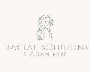 Natural Hair Salon logo design