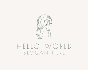 Natural Hair Salon logo design