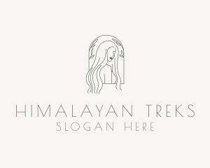 Natural Hair Salon logo design