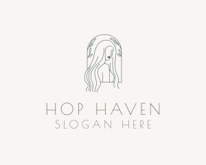 Natural Hair Salon logo design