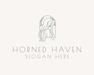 Natural Hair Salon logo design