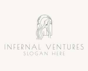 Natural Hair Salon logo design