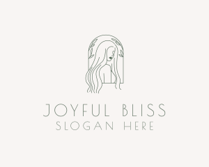 Natural Hair Salon logo design