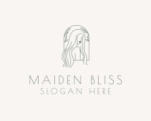 Maiden - Natural Hair Salon logo design