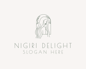 Natural Hair Salon logo design