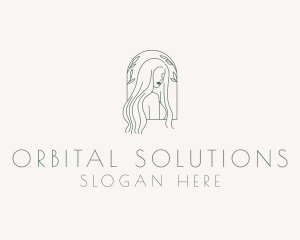 Natural Hair Salon logo design