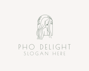 Natural Hair Salon logo design