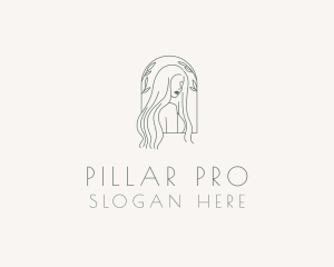 Natural Hair Salon logo design