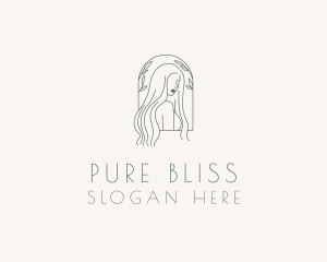 Natural Hair Salon logo design