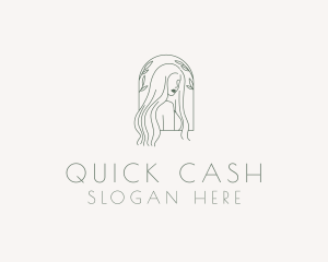 Natural Hair Salon logo design