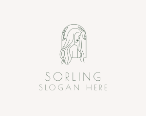 Natural Hair Salon logo design