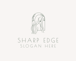 Natural Hair Salon logo design