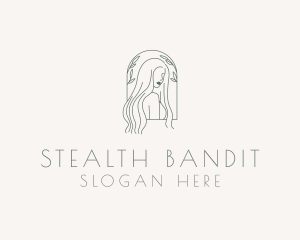 Natural Hair Salon logo design