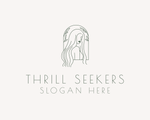 Natural Hair Salon logo design