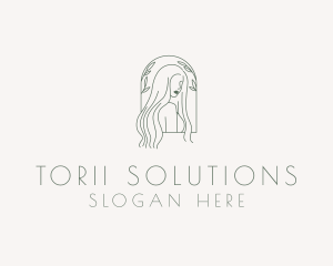 Natural Hair Salon logo design