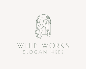 Natural Hair Salon logo design