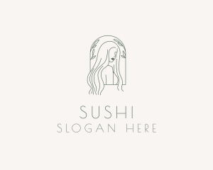 Natural Hair Salon logo design