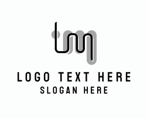 Strategist - Creative Design Agency Letter M logo design