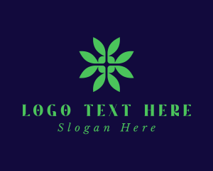 Herbal - Green Eco Leaf logo design