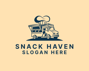 Cook Food Truck logo design