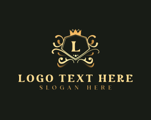 Antique - Crown Royalty Jewelry logo design