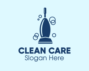 Deep Clean Vacuum logo design