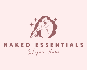 Naked Woman Wellness Spa logo design