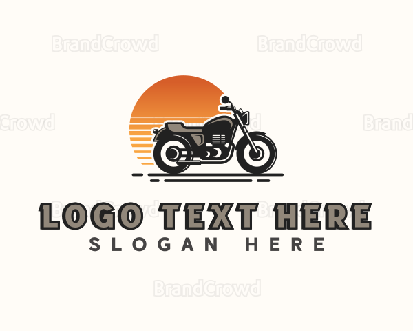 Motorbike Vehicle Rider Logo