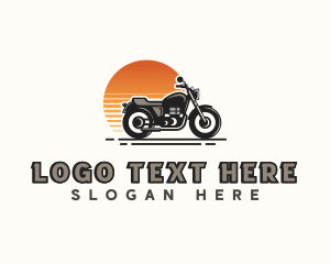 Riders Club - Motorbike Vehicle Rider logo design