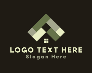 Tile Flooring Decor Logo