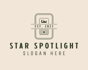 Hand Planer Star Carpentry logo design