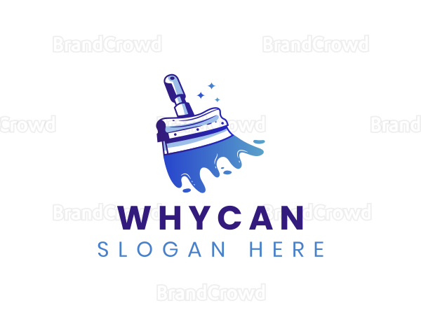 Wash Squeegee Housekeeping Logo