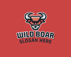 Wild Bull Gamer logo design