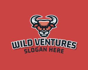 Wild - Wild Bull Gamer logo design
