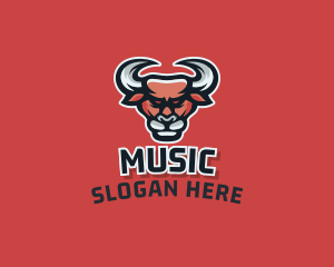 Mascot - Wild Bull Gamer logo design