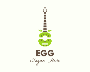Rockstar - Natural Organic Guitar logo design