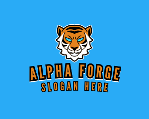 Furious Tiger Gamer logo design