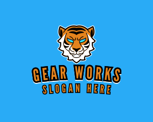 Furious Tiger Gamer logo design