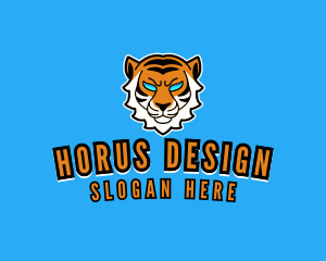 Furious Tiger Gamer logo design