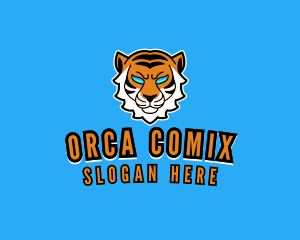 League - Furious Tiger Gamer logo design