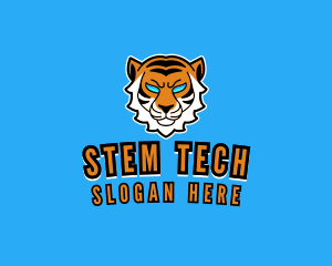 Furious Tiger Gamer logo design