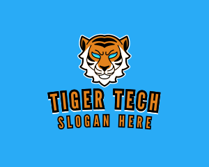 Furious Tiger Gamer logo design