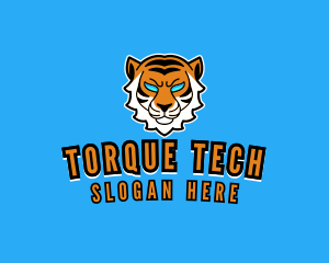 Furious Tiger Gamer logo design