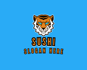 Furious Tiger Gamer logo design