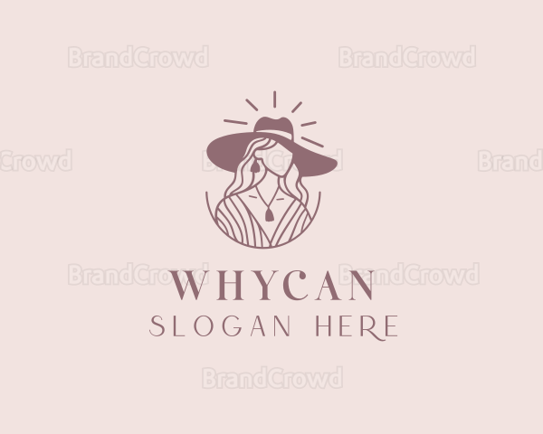 Western Cowgirl Rodeo Logo